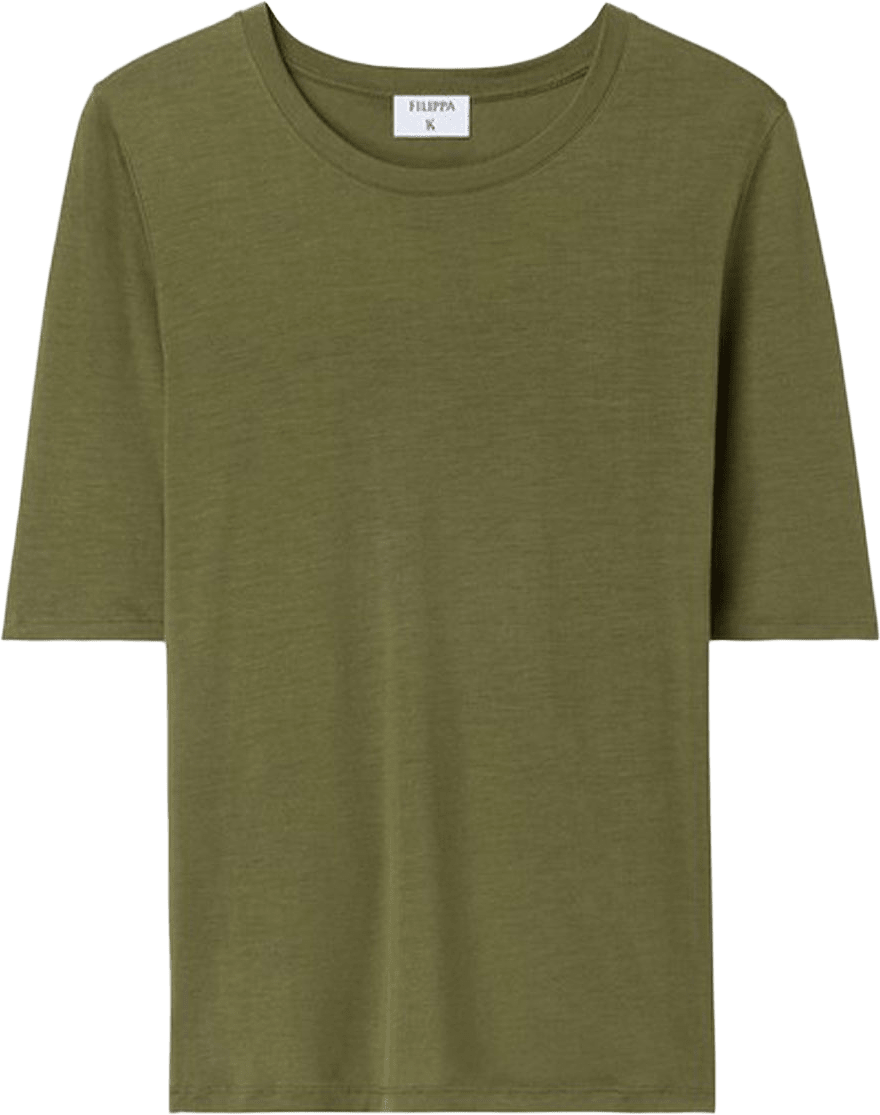 Elena Tee, från Filippa K, i färgen Laurel Green.