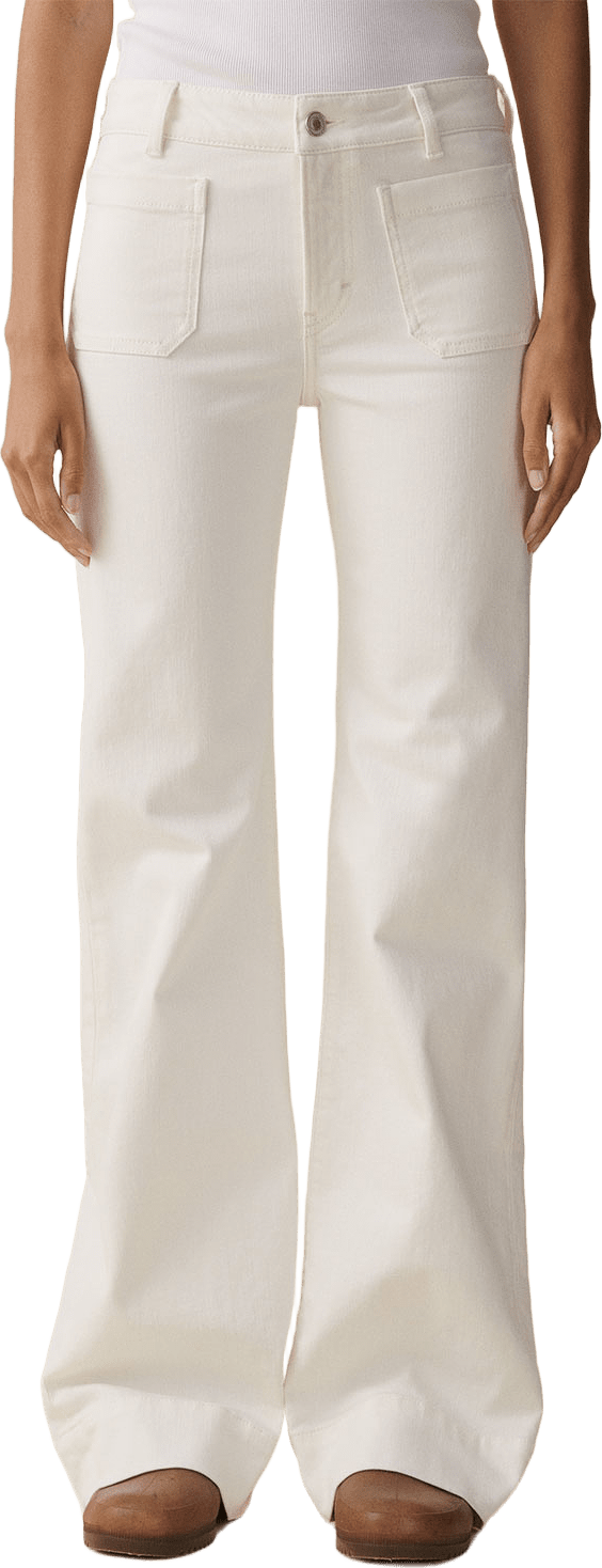 St Monica Low, från Jeanerica, i färgen Natural White.