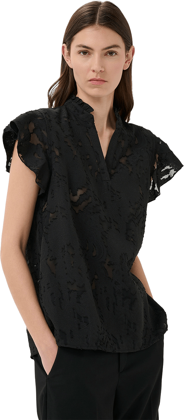 ImalaIW Blouse; InWear Blouse, från Inwear, i färgen Black.