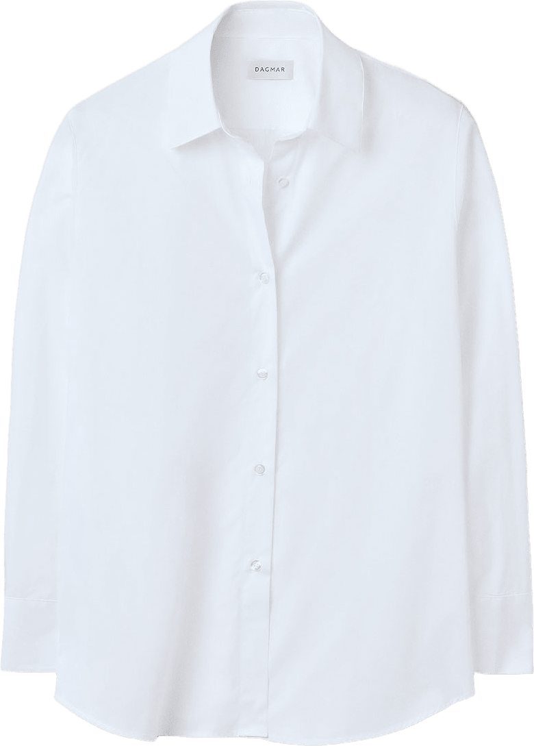 RELAXED SHIRT, från Dagmar, i färgen White.