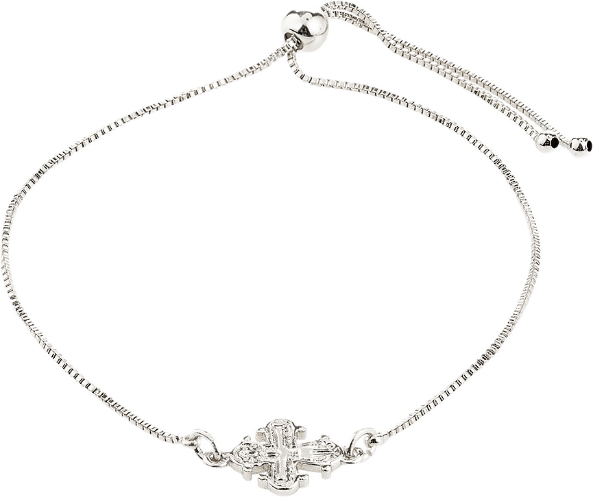 DAGMAR bracelet silver-plated, från Pilgrim, i färgen Silver Plated.