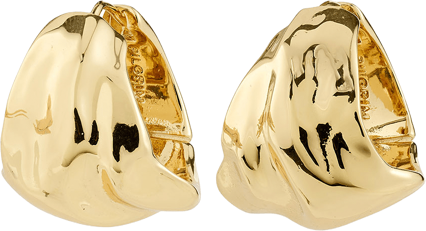 JOHNNIE earrings gold-plated, från Pilgrim, i färgen Gold Plated.