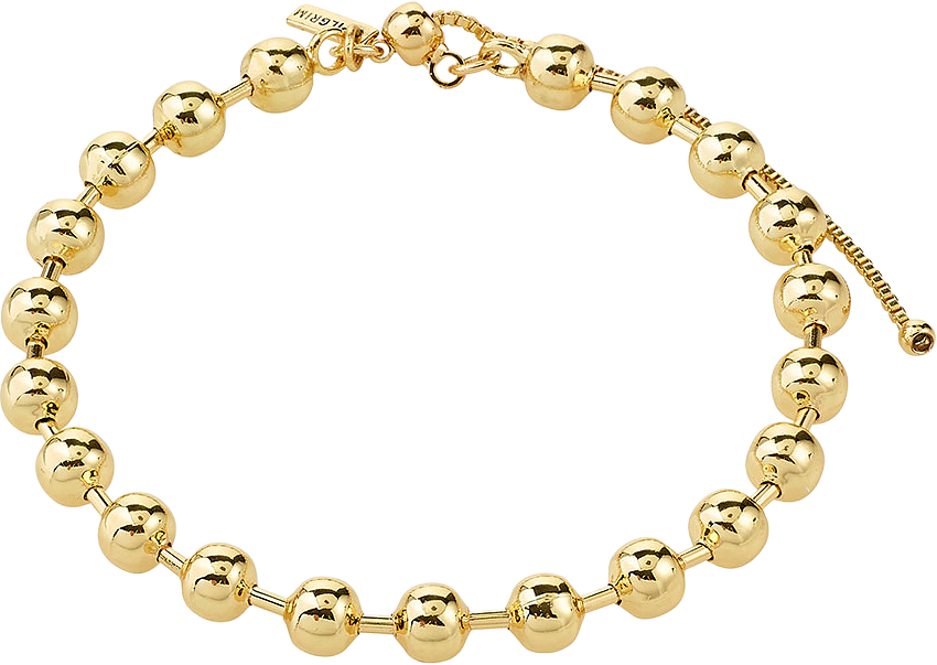 AIR bracelet gold-plated, från Pilgrim, i färgen Gold Plated.