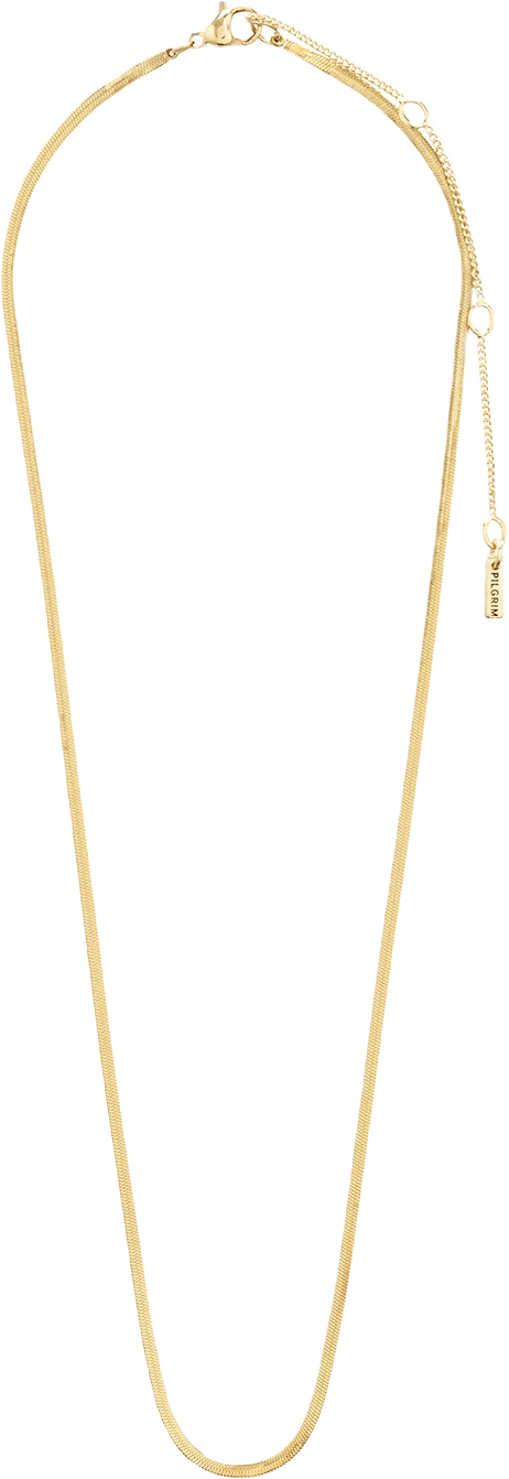 NIKITA necklace gold-plated, från Pilgrim, i färgen Gold Plated.