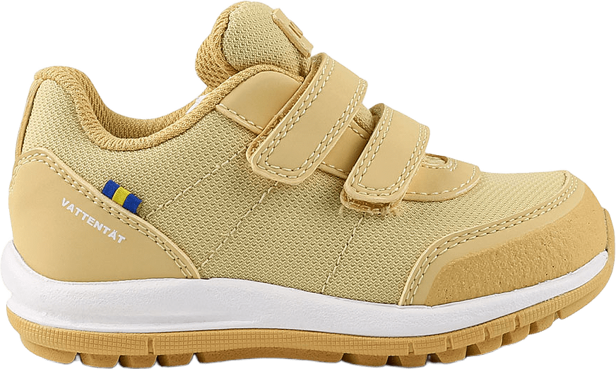 Vattentäta sneakers Halland, från Kavat, i färgen Soft Sun.