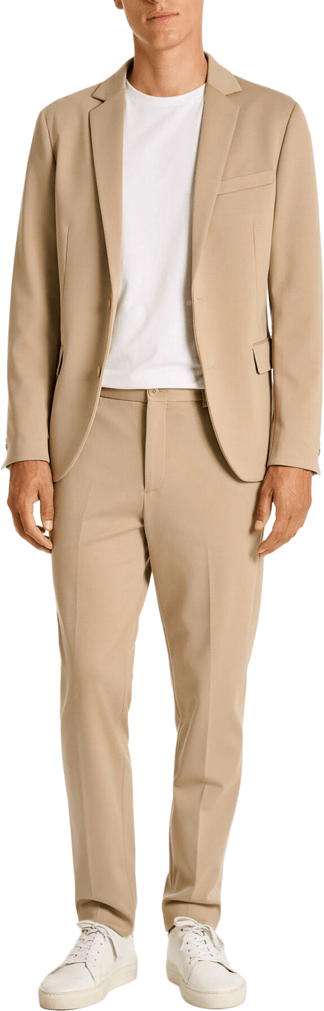 Superflex Suit, från Lindbergh, i färgen Lt Sand.