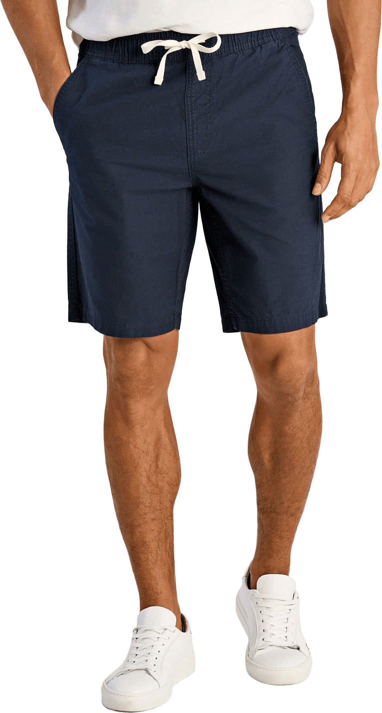 Elastic waist Shorts, från Lindbergh, i färgen Navy.