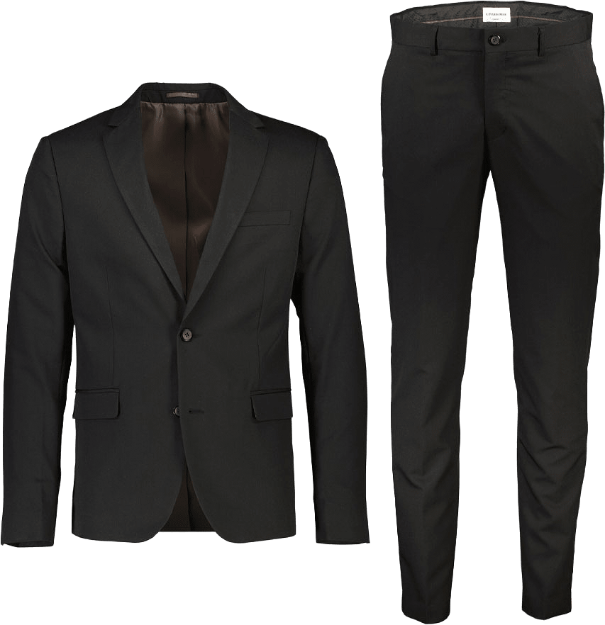Fine twill stretch Suit, från Lindbergh, i färgen Black.