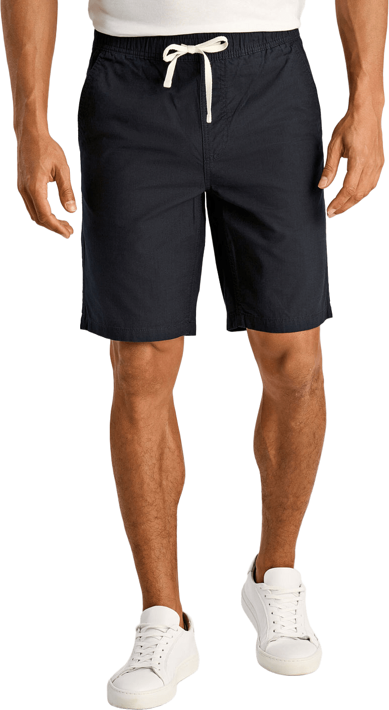 Elastic waist Shorts, från Lindbergh, i färgen Black.