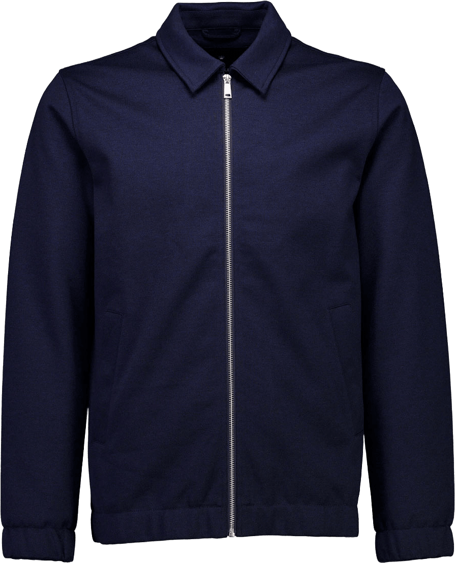 Superflex zip-through Jacket, från Lindbergh, i färgen Navy Mix.