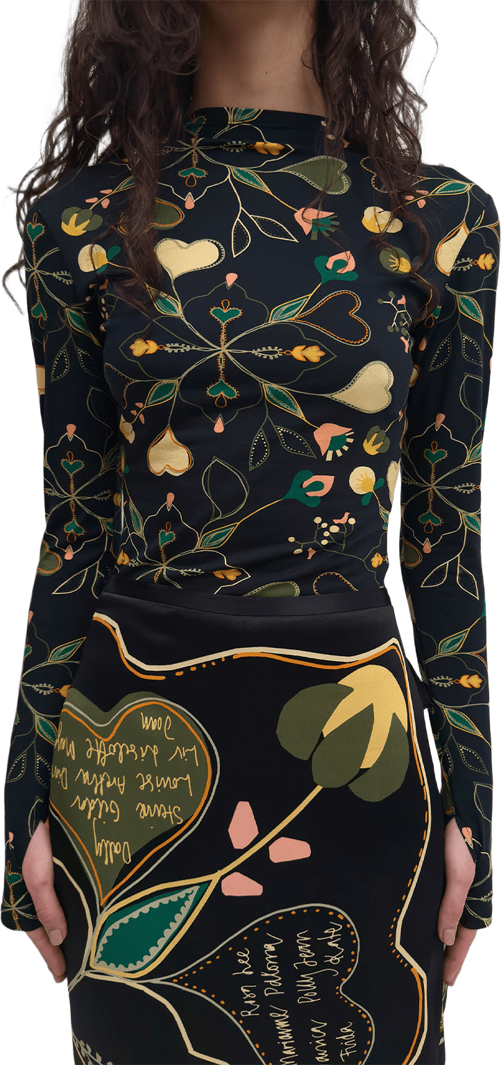 Karlai Love Letter, från Rodebjer, i färgen Black.