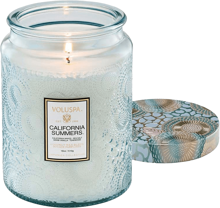California Summers Large Jar Candle, från Voluspa.