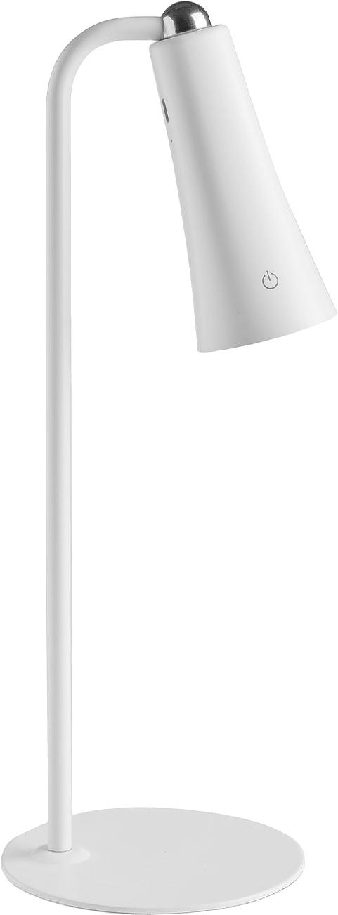 NO CABLE white bordslampa uppladdningsbar LED, från Unison, i färgen Vit.