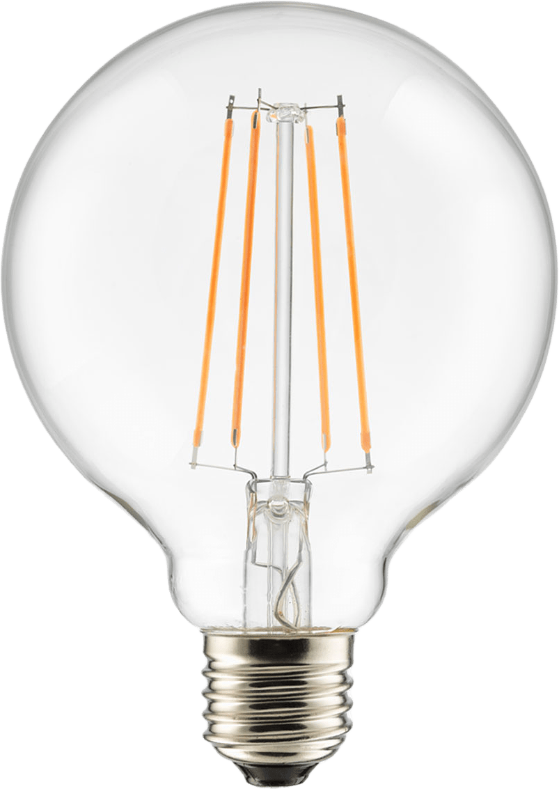 Glob 100mm klar, från Unison, i färgen Klar.