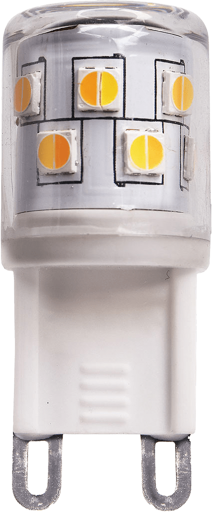 LED G9 MINI, från Unison, i färgen Klar.