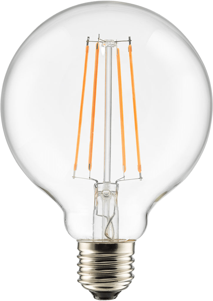 Glob 100mm klar, från Unison, i färgen Klar.