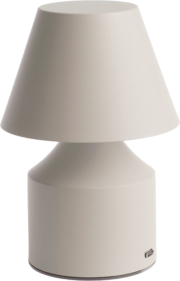 NO CABLE colorful pot sand uppladdningsbar, från Unison, i färgen Sand.