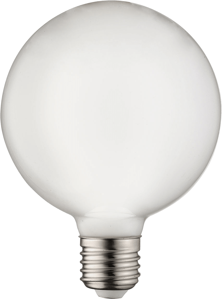 Glob 100mm opal, från Unison, i färgen Opal.