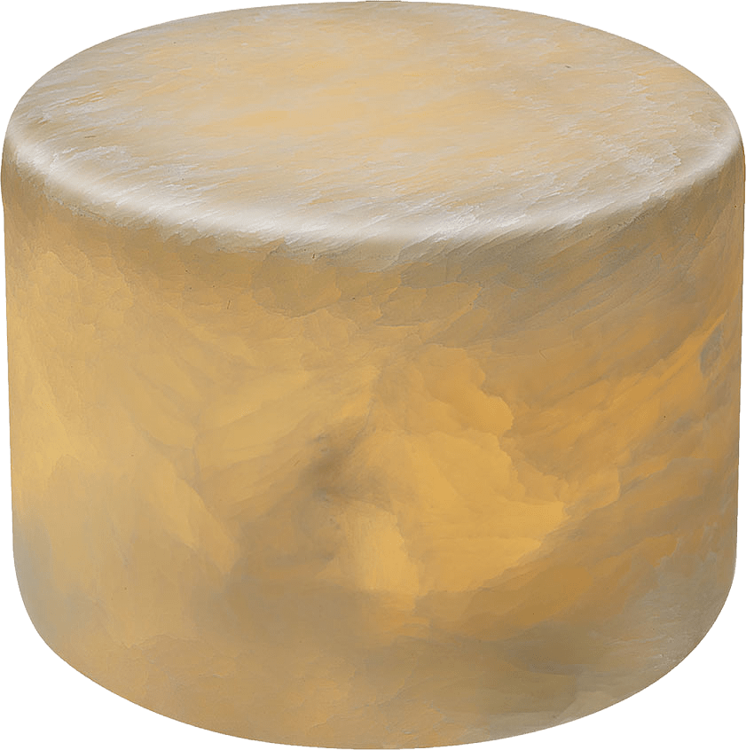 MARBLE L beige silk matt äkta marmor bordsljus, från Unison, i färgen Beige Matt.