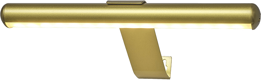 Tavelbelysning antik mässing uppladdningsbar LED, från Unison, i färgen Mässing.