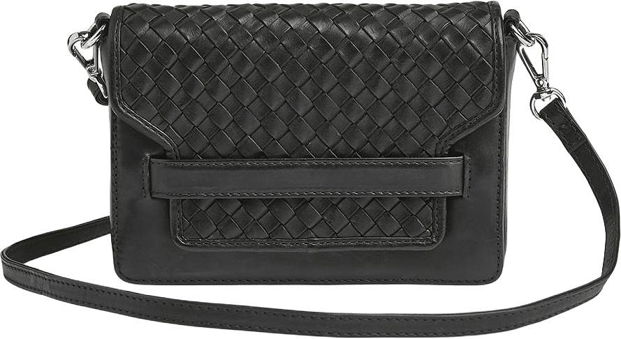 Vanya Crossbodu Bag Weave, från Markberg, i färgen Black.