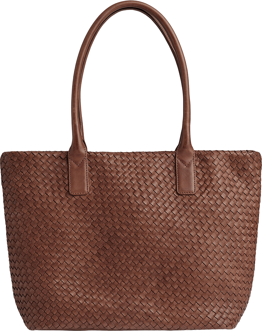 Wren Shopper Weave, från Markberg, i färgen Cognac.