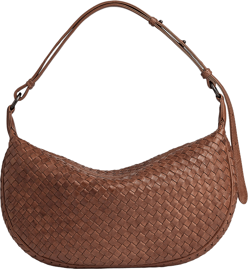 MuseMBG Weave Bags, från Markberg, i färgen Cognac.