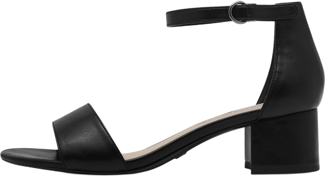 Heels, från Tamaris, i färgen Black Matt.