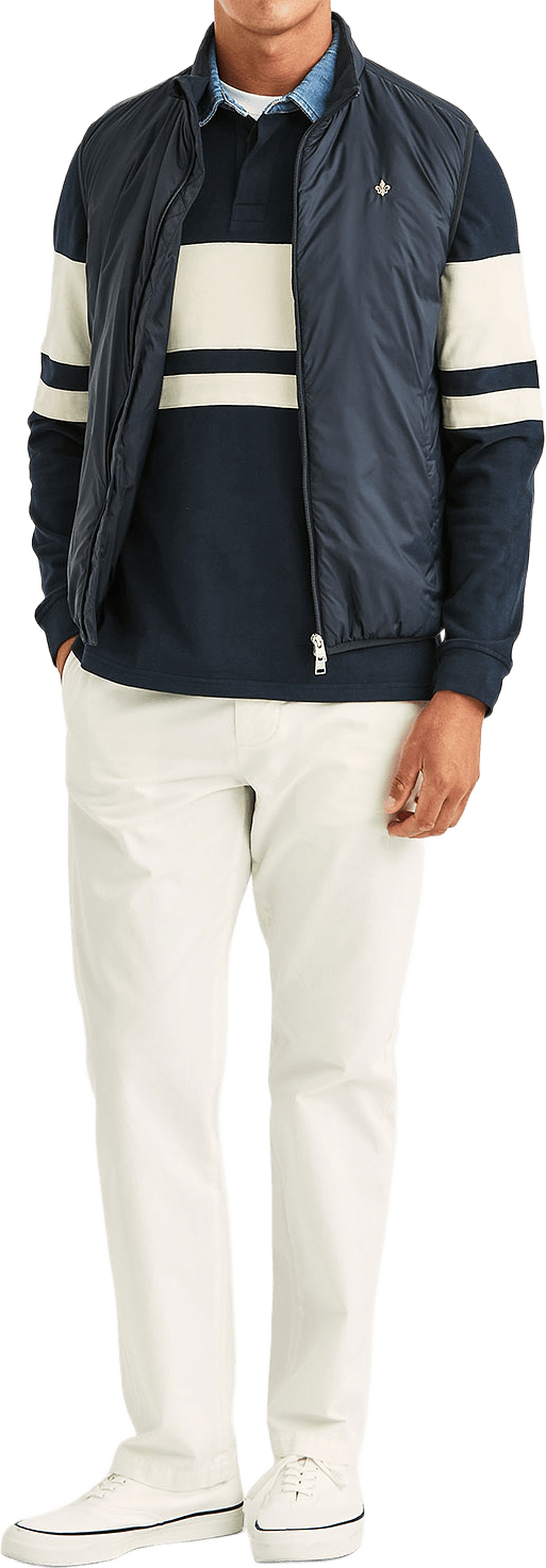 Bradley Padded Vest, från Morris, i färgen Blue.