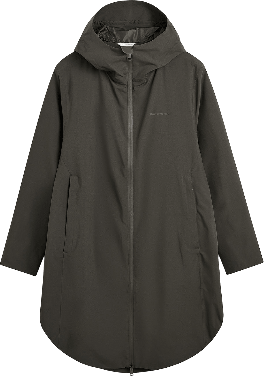 Way Poncho Parka, från Tretorn, i färgen Beluga.