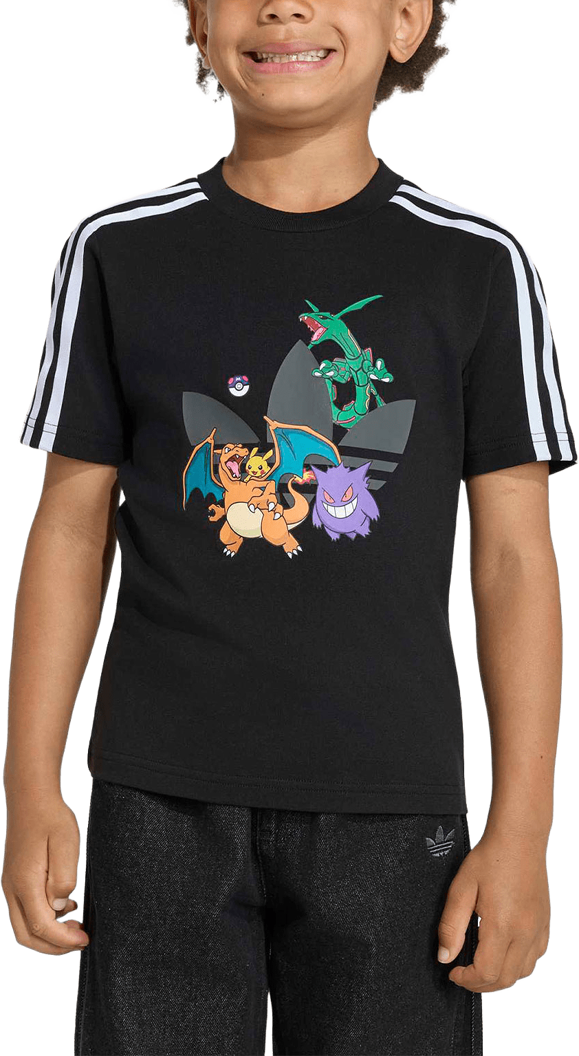 Tee Pokémon, från Adidas, i färgen Black.