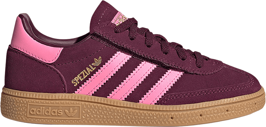 Sneaker HANDBALL SPEZIAL CF EL I, från Adidas, i färgen Maroon/Blipnk/Gum5.