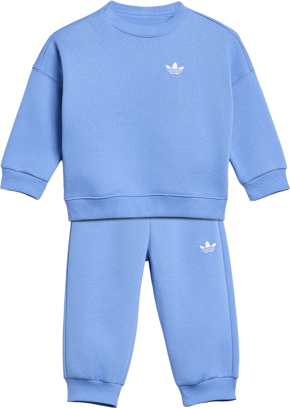 Crew Jogger Set, från Adidas, i färgen Blufus.