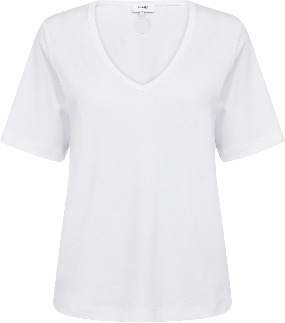 Paloma 2 T-Shirt, från Leveté Room, i färgen White.