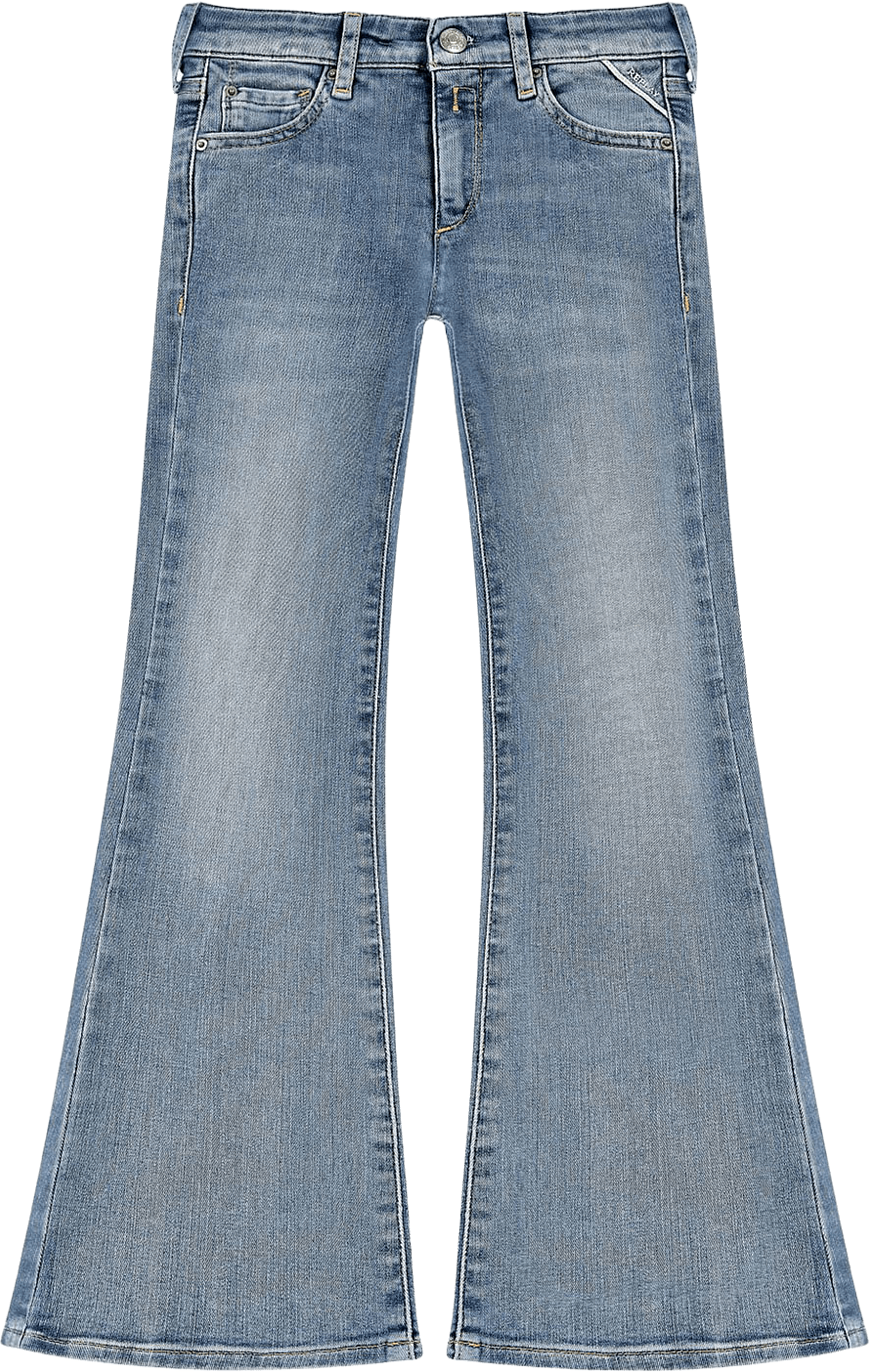 Avry Flare Fit Jeans, från Replay, i färgen Light Blue.