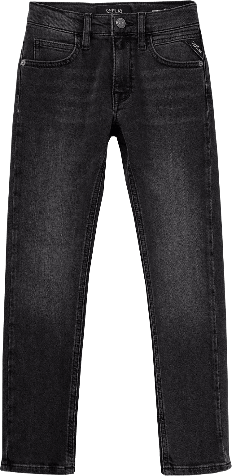 Zikry Slim Fit Jeans, från Replay, i färgen Dark Grey.