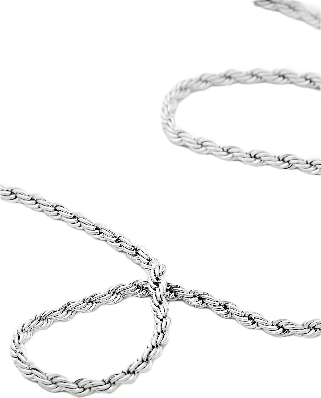 Signature Stack Rope Chain, från Charlotte Bonde STHLM, i färgen Silver.