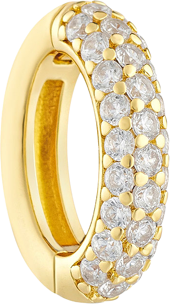 Timeless Clasp, från Charlotte Bonde STHLM, i färgen Gold/Rock Crystal.