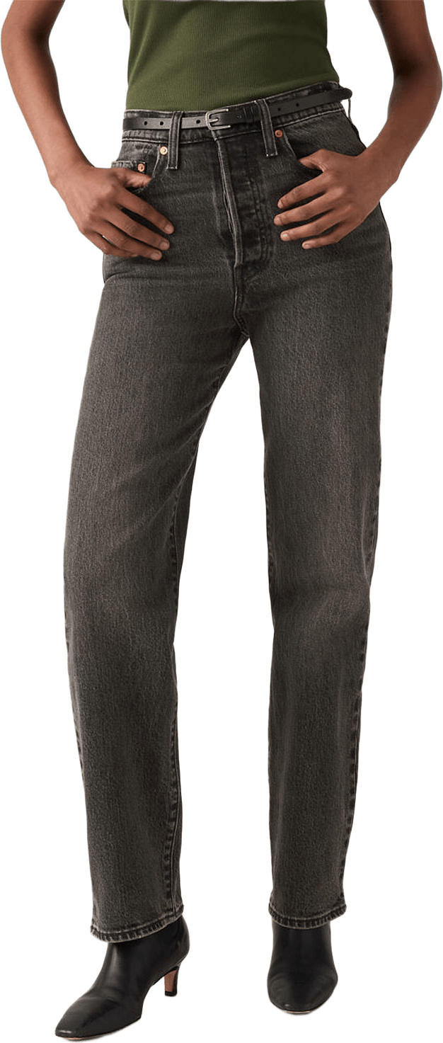 Ribcage Full Length Jeans, från Levis Acc, i färgen Blacks.