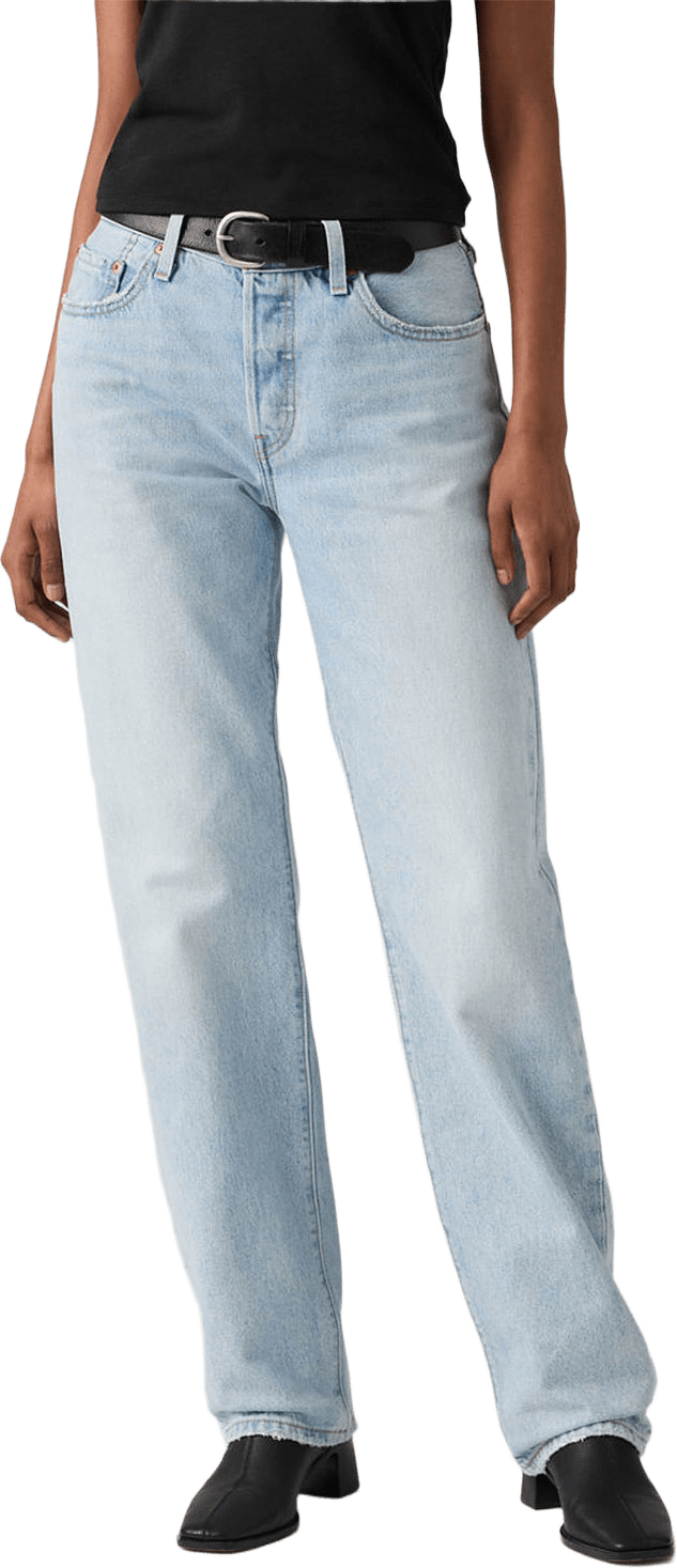 501® '90s Jeans, från Levis Acc, i färgen Light Indigo - Worn In.