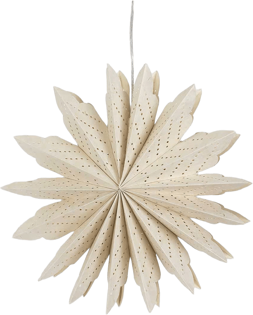 POLARIS Adventsstjärna, från A World of Craft, i färgen Vit.