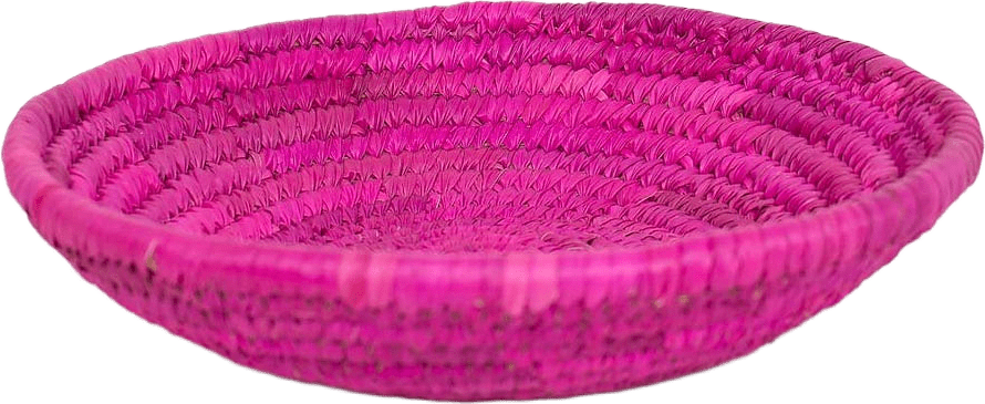 PALM COLOR Liten brödkorg, rosa, från A World of Craft, i färgen Rosa.