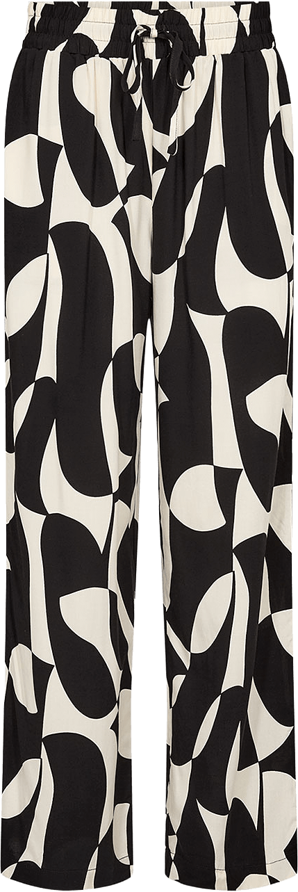 Sc-Chanise 3-B Pants, från Soyaconcept, i färgen Black Combi.