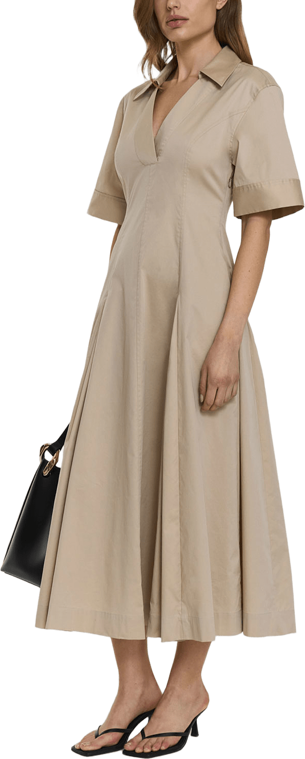 Lou Dress, från Twist & Tango, i färgen Beige.