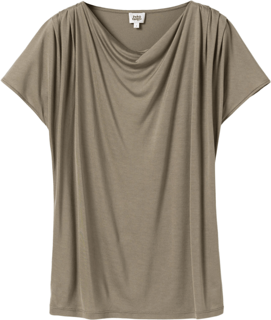 Kalani Top, från Twist & Tango, i färgen Khaki.