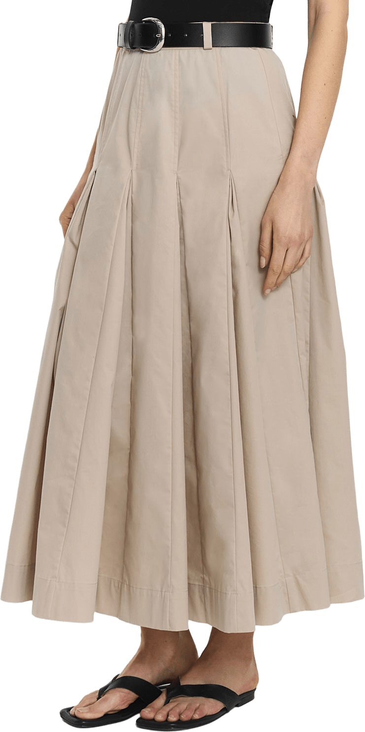 Dine Skirt, från Twist & Tango, i färgen Beige.