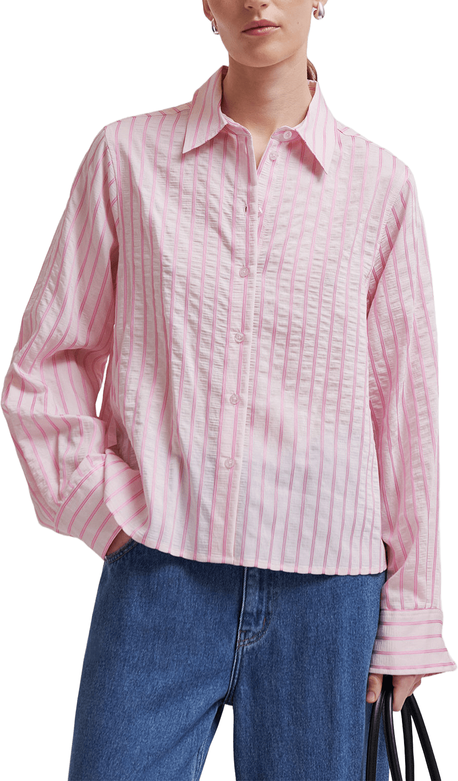 Syracuse New Shirt, från Second Female, i färgen Pale Lilac.