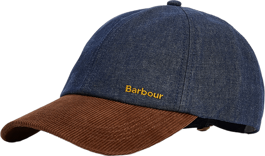 Mya Denim Cap, från Barbour, i färgen Indigo.