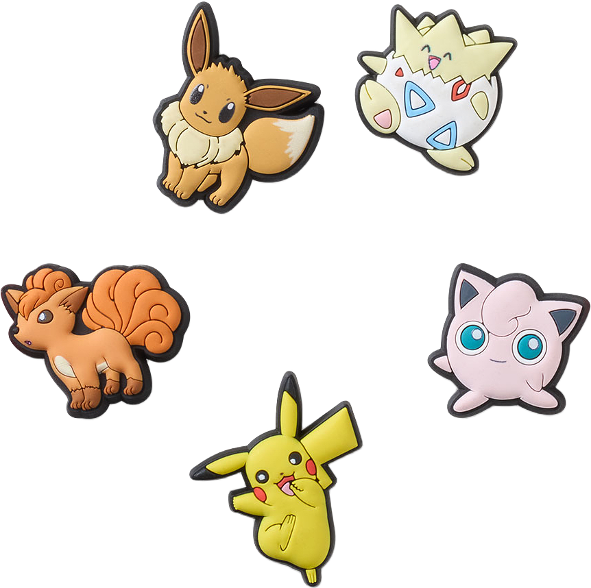 Crocs JIBBITZ Pokemon Character 5 Pck, från Crocs, i färgen Multicolor.