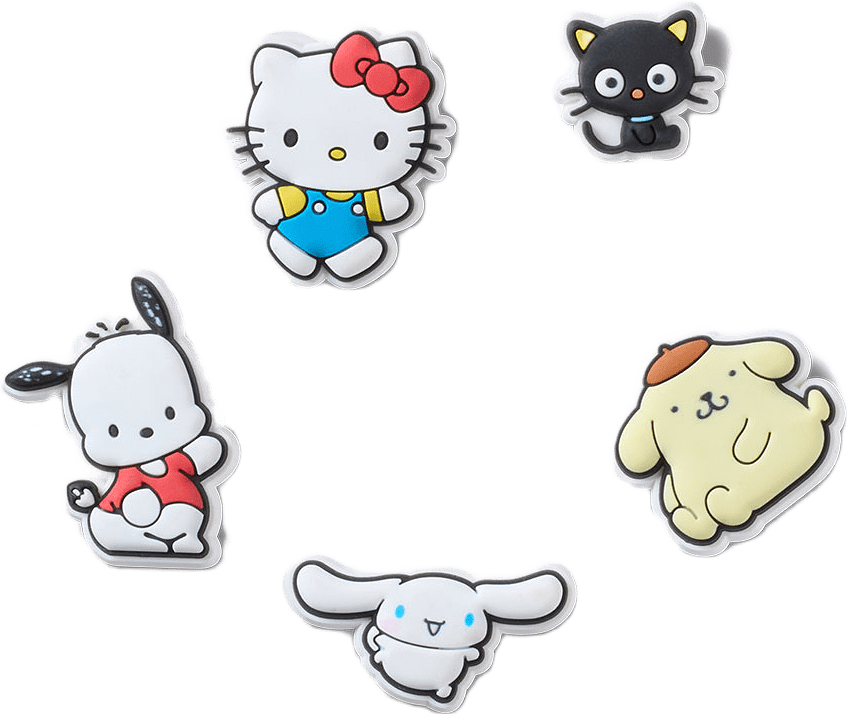 Crocs JIBBITZ HK Friends 5 Pck, från Crocs, i färgen Multicolor.